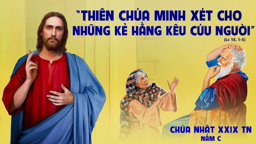 Chúa Nhật Tuần XXIX Mùa Thường Niên - Năm C